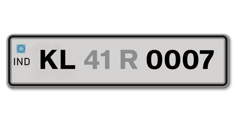 0007 Number Plate Price in Kerala, Eligibility Criteria, How to.